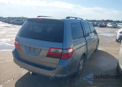 2007 Honda Odyssey Ex-L из США, поврежденный, VIN 5FNRL38747B049635